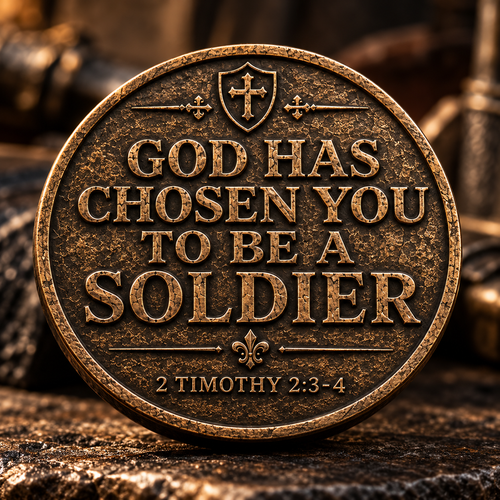 Endure Hardness — Christian EDC Coin