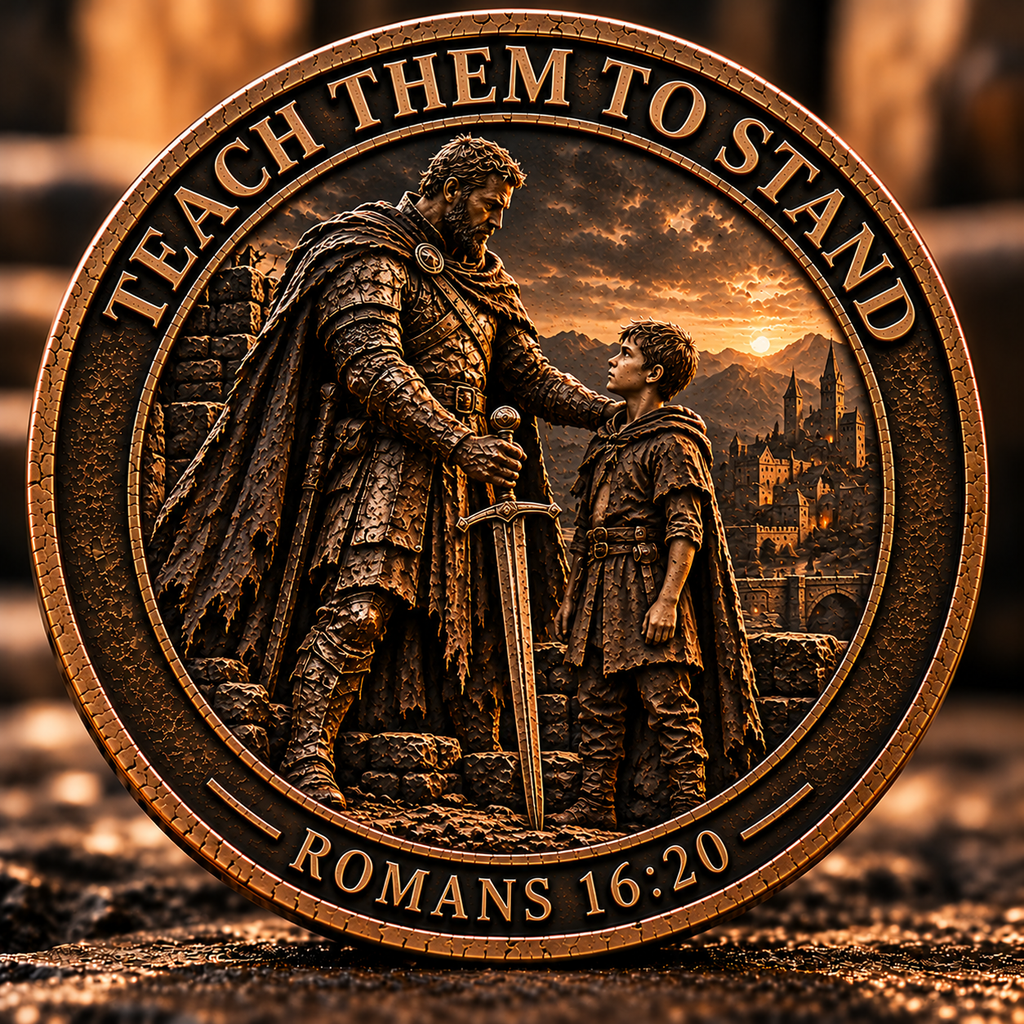 Remember When Men Slew Dragons? — Christian EDC Coin
